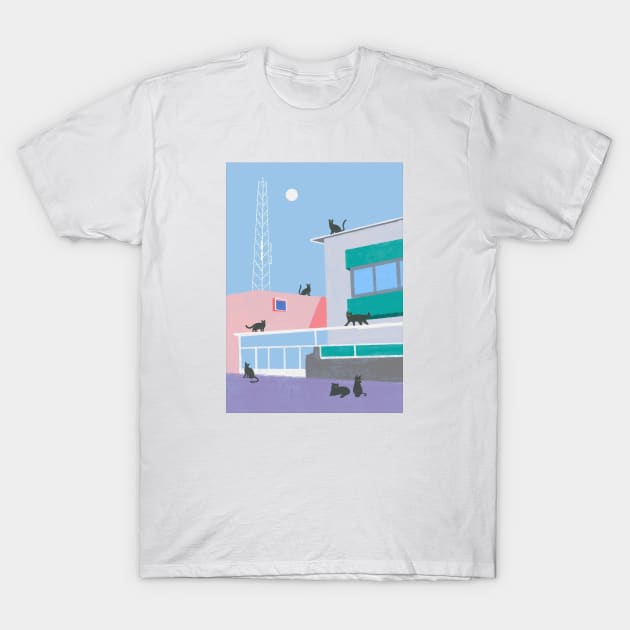 Cats T-Shirt by Hopola